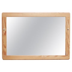 Retro Pine Mirror