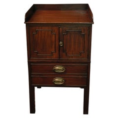 Antique circa 1785 English Commode Cabinet