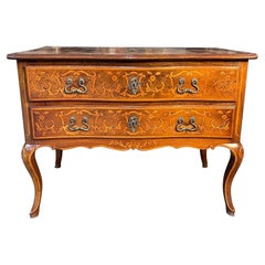 18th Century Louis XV Marquetry Chest of Drawers
