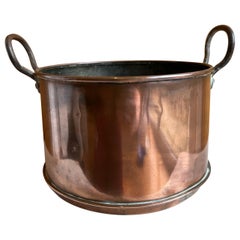 Victorian Copper Cooking Pot, 19th Century
