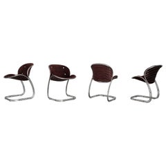 Chairs by Gastone Rinaldi for Vidal Grau, 1970 Set of 4