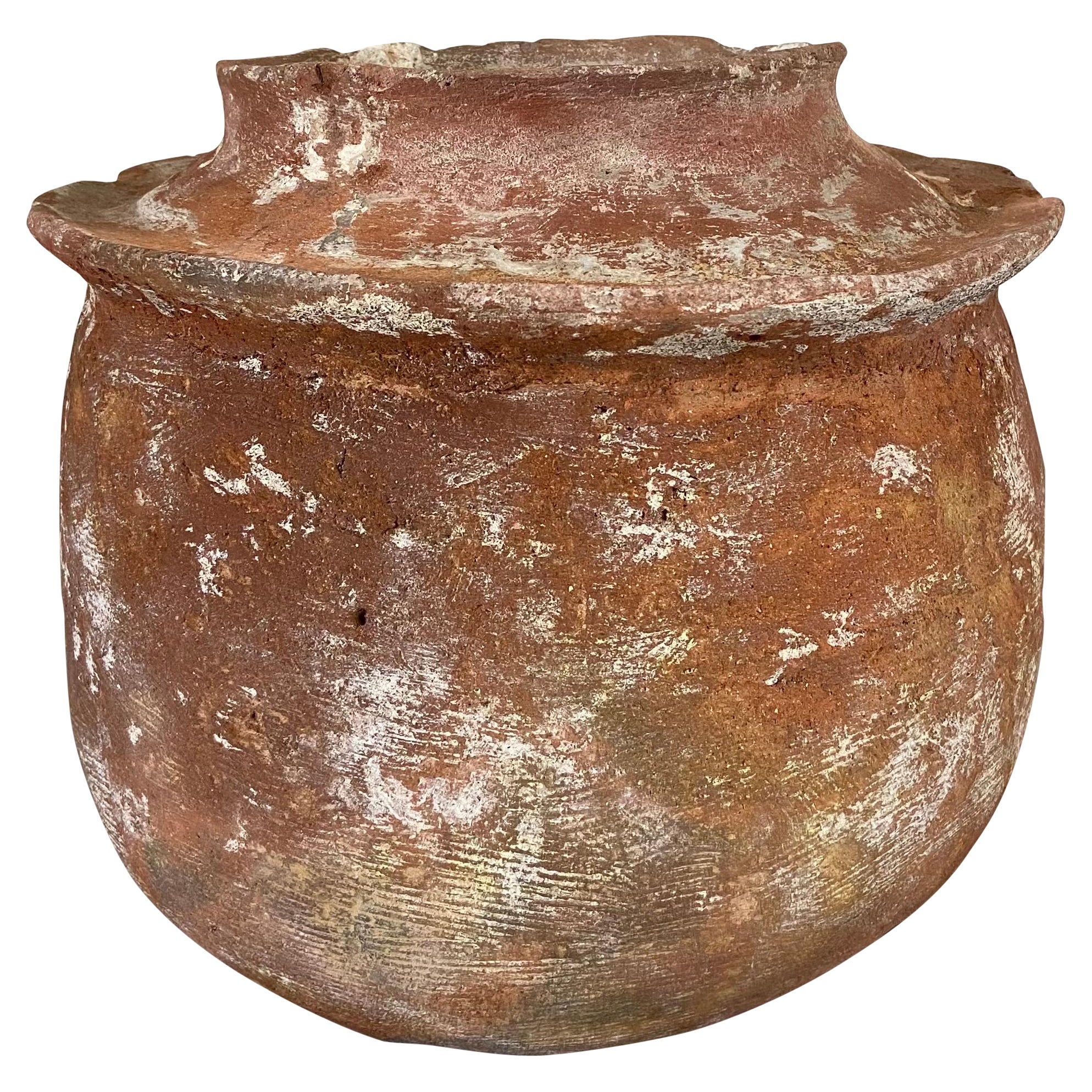 Early 20th Century Terracotta Water Vessel from Mexico