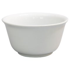 19th Century English White Ironstone Punch Bowl