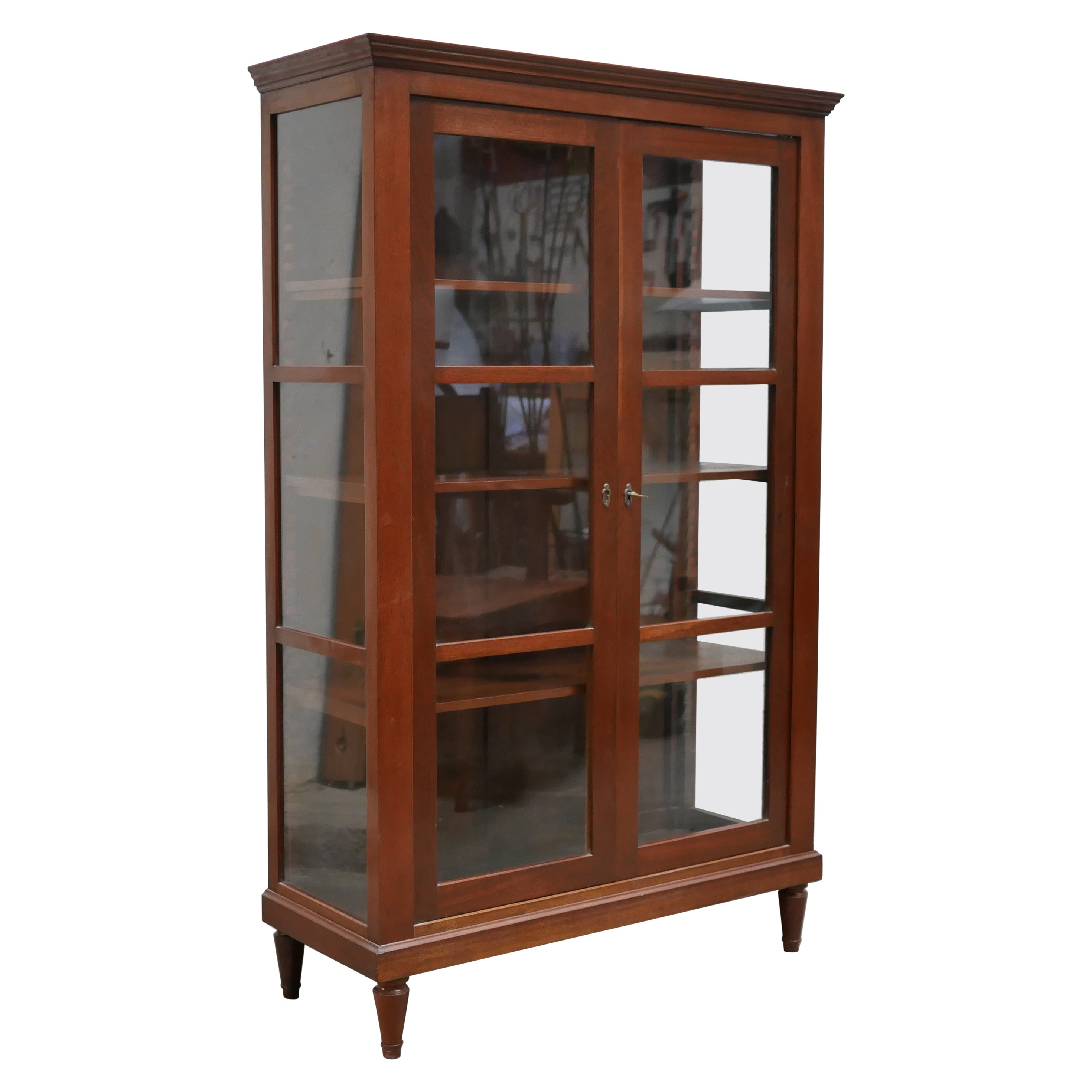Old Wooden Showcase For Sale