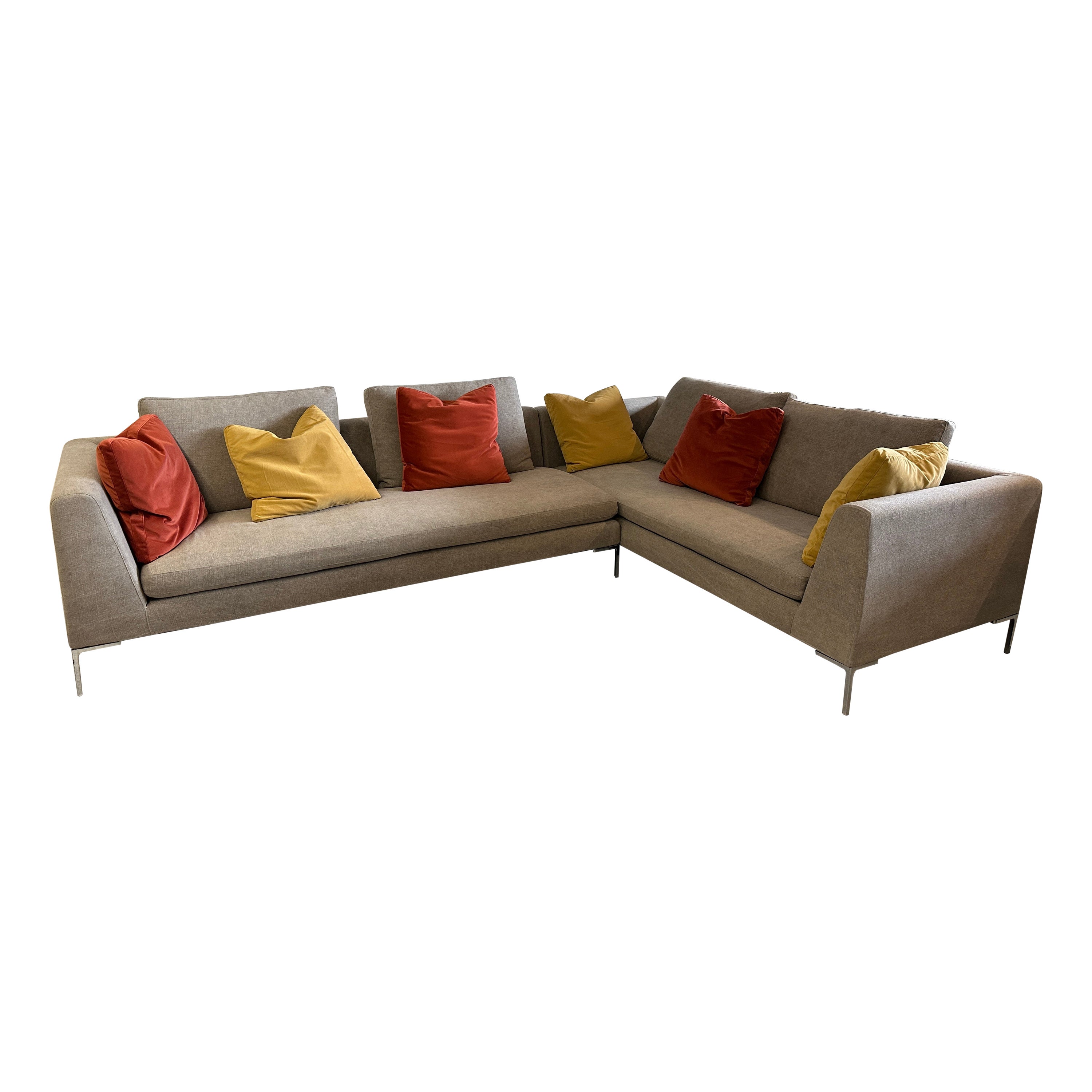 Charles Sectional-Sofa von B & B Italia im Angebot