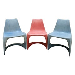 3 Retro Designer Chairs Steen Ostergaard Manufacturer Cado 60s