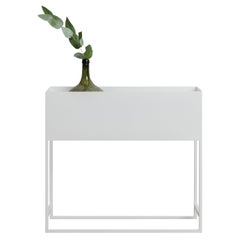 White Bloom Box Console Table by Un’common