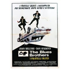 1980 the Blues Brothers (Italian) Original Vintage Poster