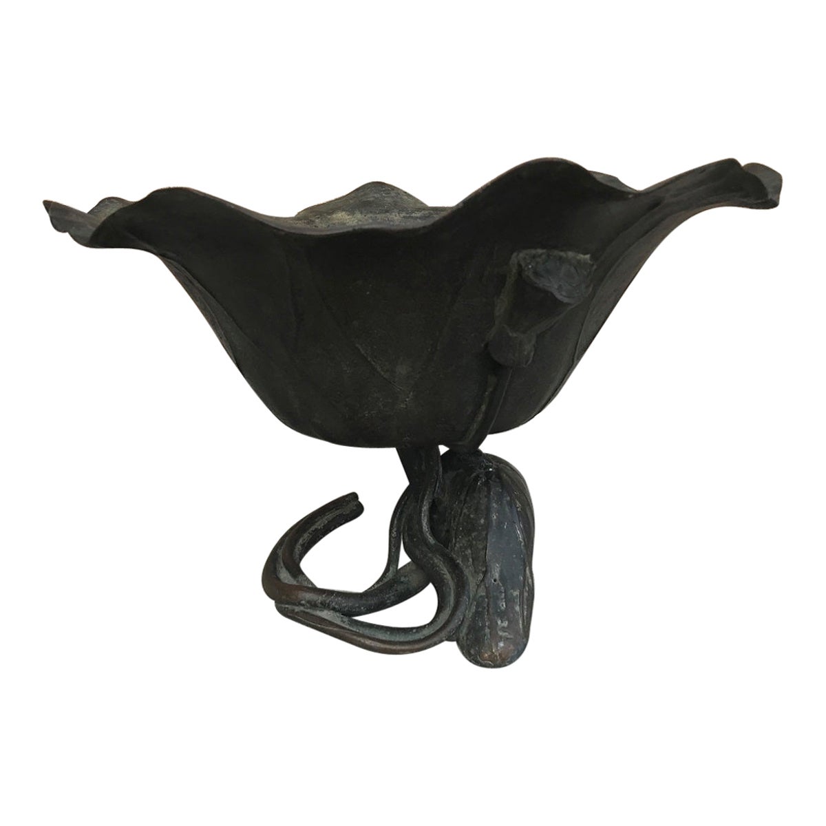 Bradstreet Lotus aus Bronze von John Scott im Angebot