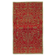 Ararat Rugs Tappeto Mamluk Wagireh con disegno geometrico Revival Carpet Tinto in Naturale