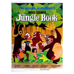 1967 the Jungle Book Original Vintage Poster
