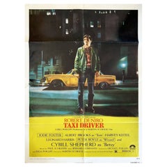 1976 Taxi Driver Original Used Poster