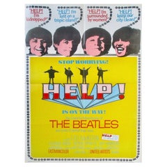 1965 The Beatles, Help! Original Vintage Poster