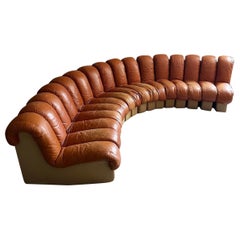 Vintage De Sede Ds600 “Non-Stop” Sectional Sofa for Stendig, circa 1972