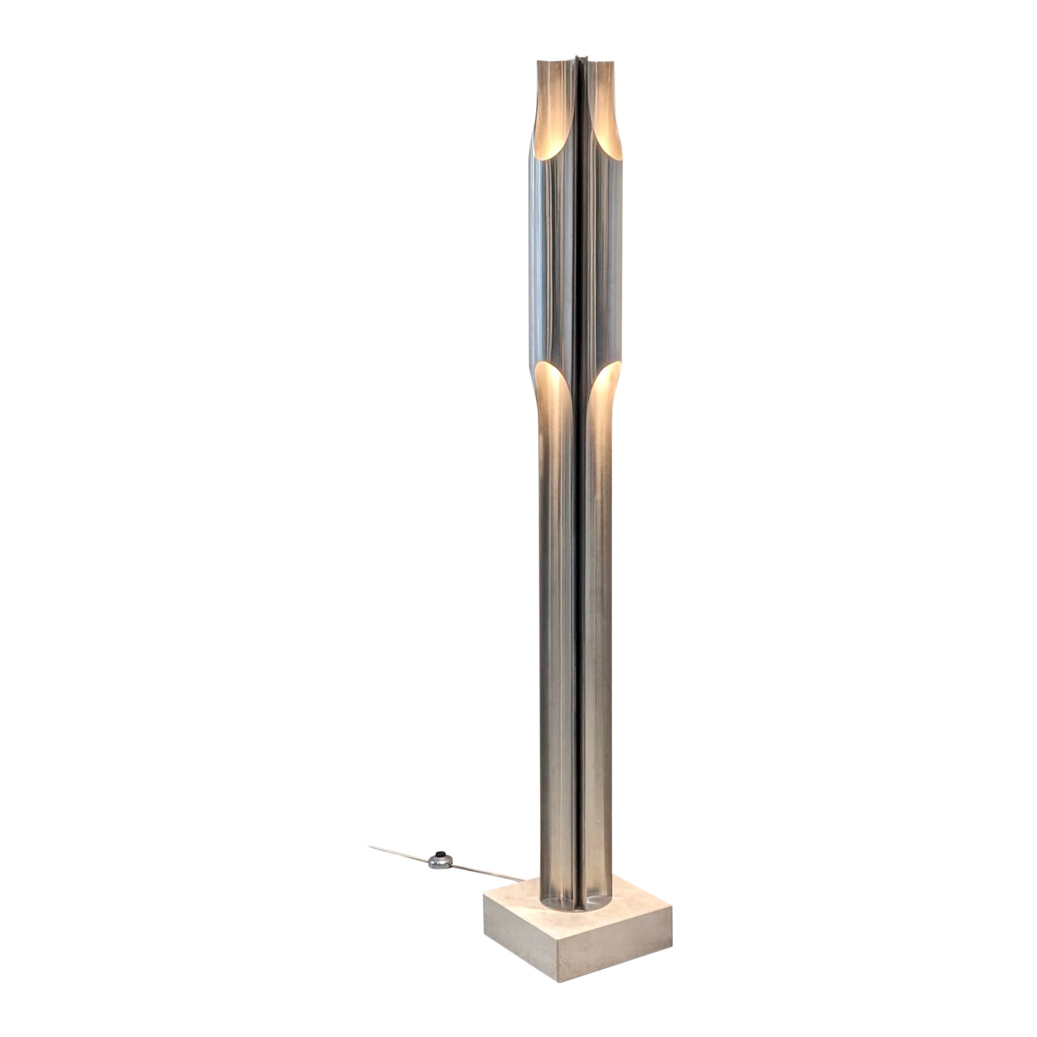 Floor Lamp Model Orgue by Maison Charles For Sale