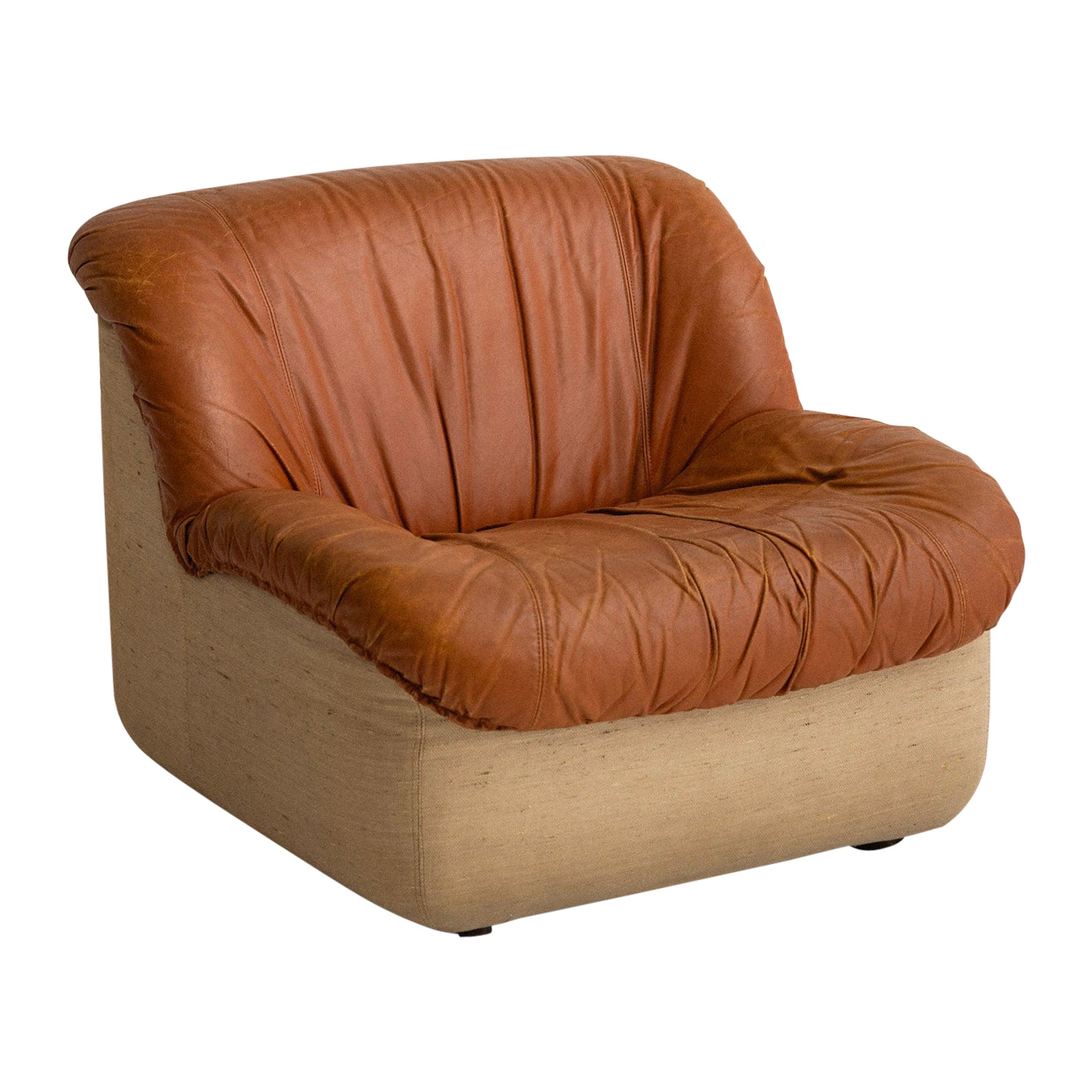 Henning Korch for Swan 'Caprice' Leather Chair / Modular Seating en vente