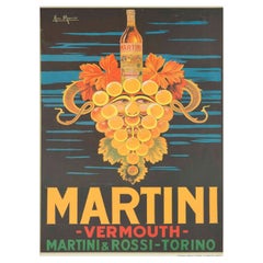 1960 Martini Vermouth Original Vintage Poster