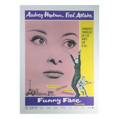 1957 Funny Face Original Vintage Poster