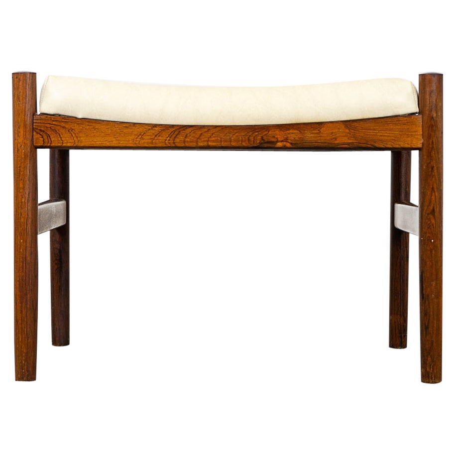 Danish Rosewood Footstool by Spottrup For Sale