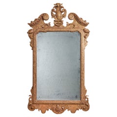 Important 18th Century George I Gilt Gesso Mirror, circa 1725