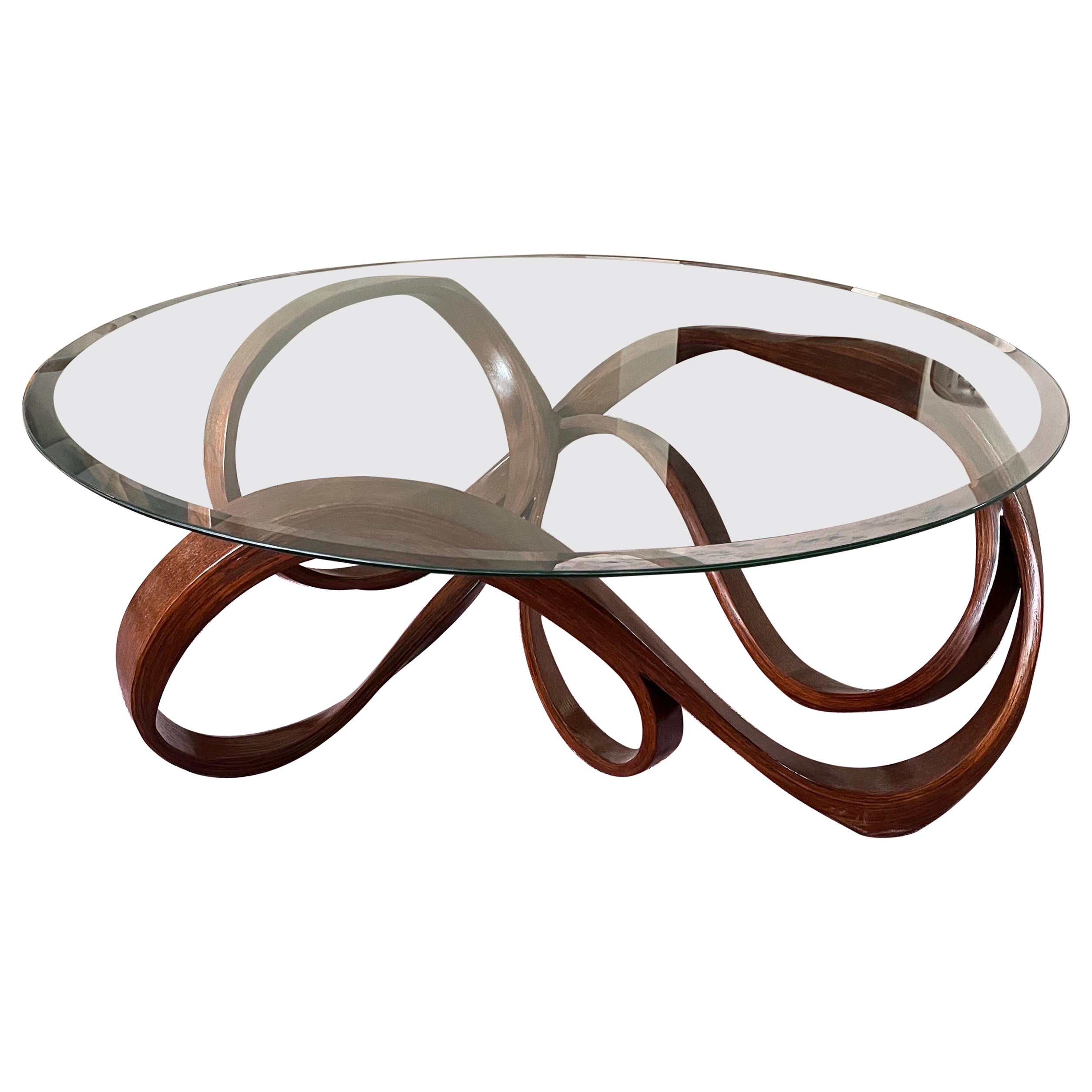 Table ENB - Design en bois courbé par Raka Studio en vente