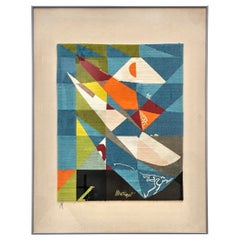 "Key Largo" Tapestry in Limited Edition by Mathieu Matégot