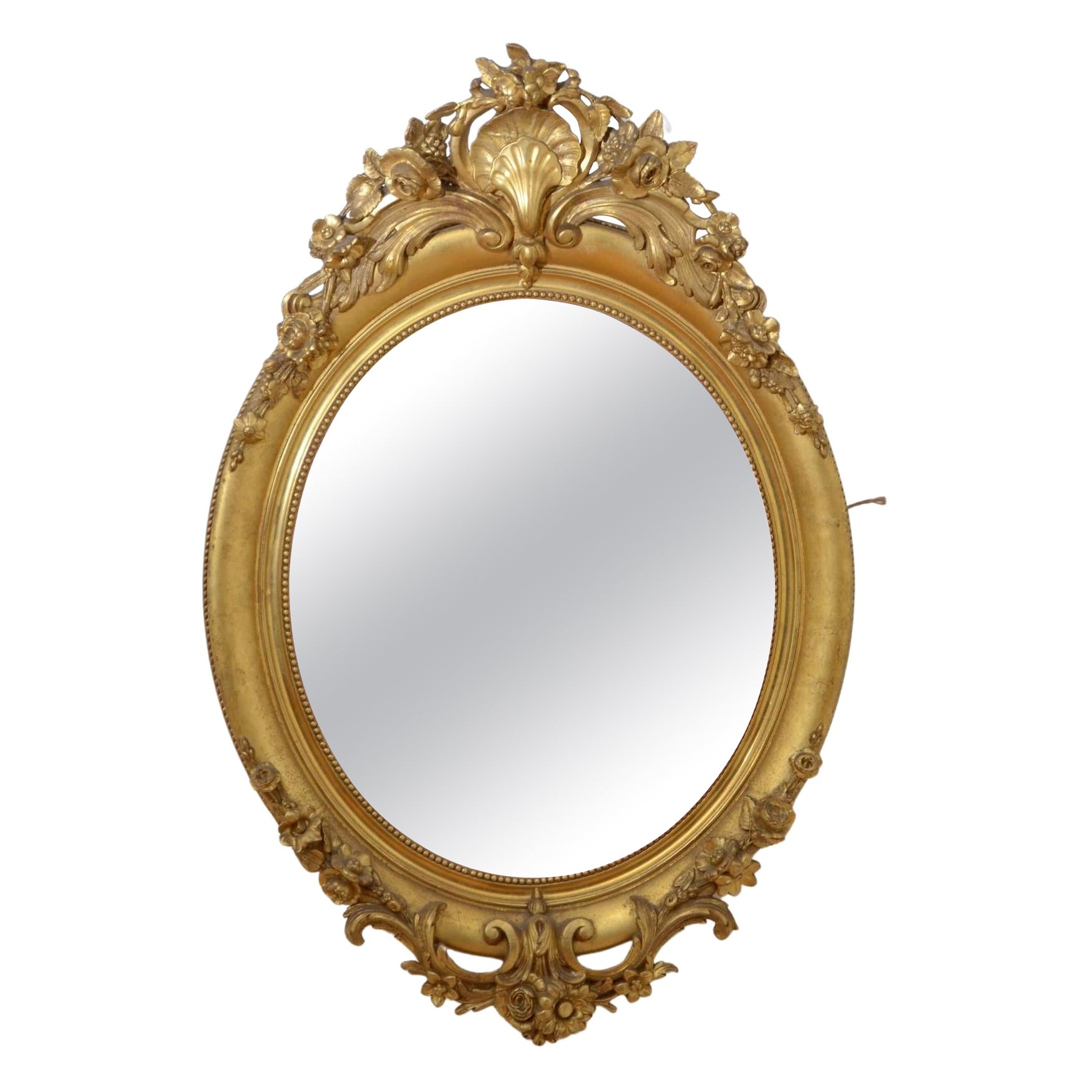 Fine 19th Century Wall Mirror For Sale