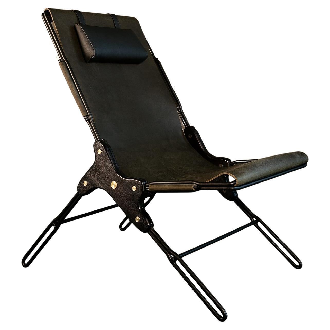 Olivo Lounge Chair by Estudio Andean For Sale