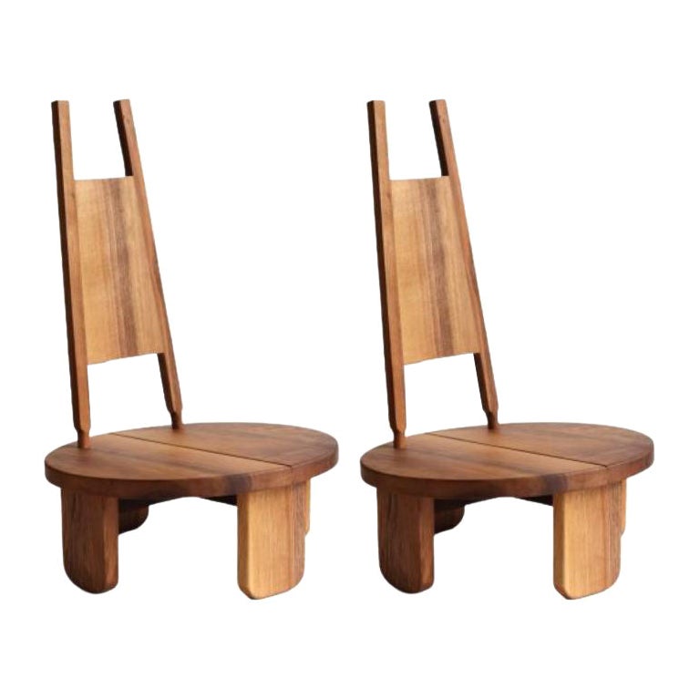 Set of 2, Wilson Chairs by Eloi Schultz For Sale