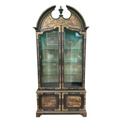 1980s John Widdicomb Chinoiserie Display Case