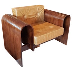 1990s Original Vintage ON Armchair by Oscar Niemeyer