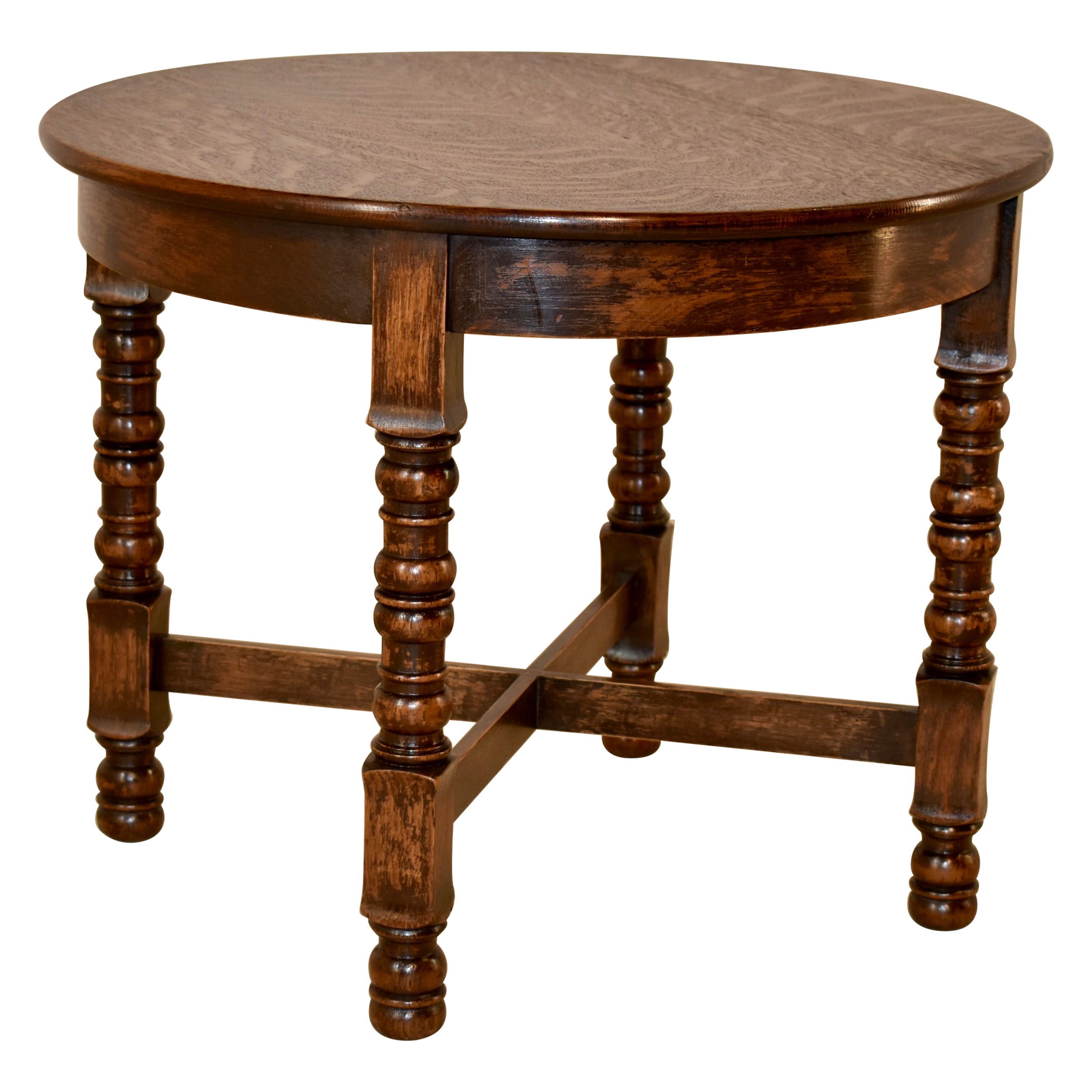 Edwardian Oak Side Table, circa 1900 For Sale