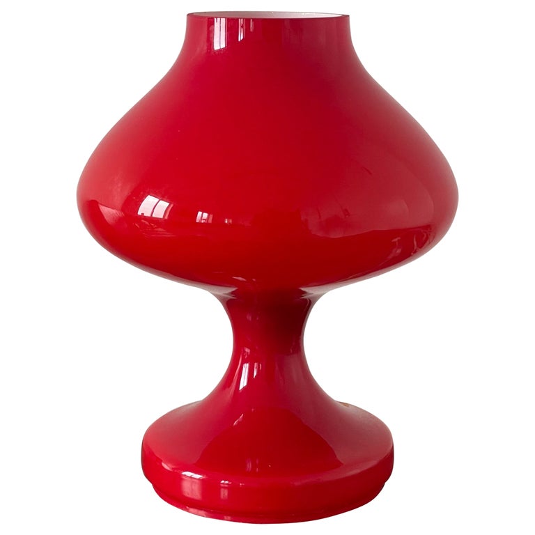 MidCentury Modern Glass Lamp by Stephane Tabery, 1960s For Sale at 1stDibs