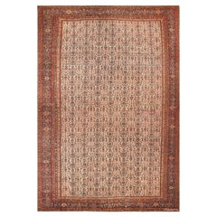 Nazmiyal Collection Oversized Antique Persian Farahan Rug. 18 ft x 28 ft 10 in