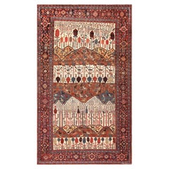 Nazmiyal Collection Tribal Antique Persian Bakshaish Rug. 8 ft x 13 ft 5 in