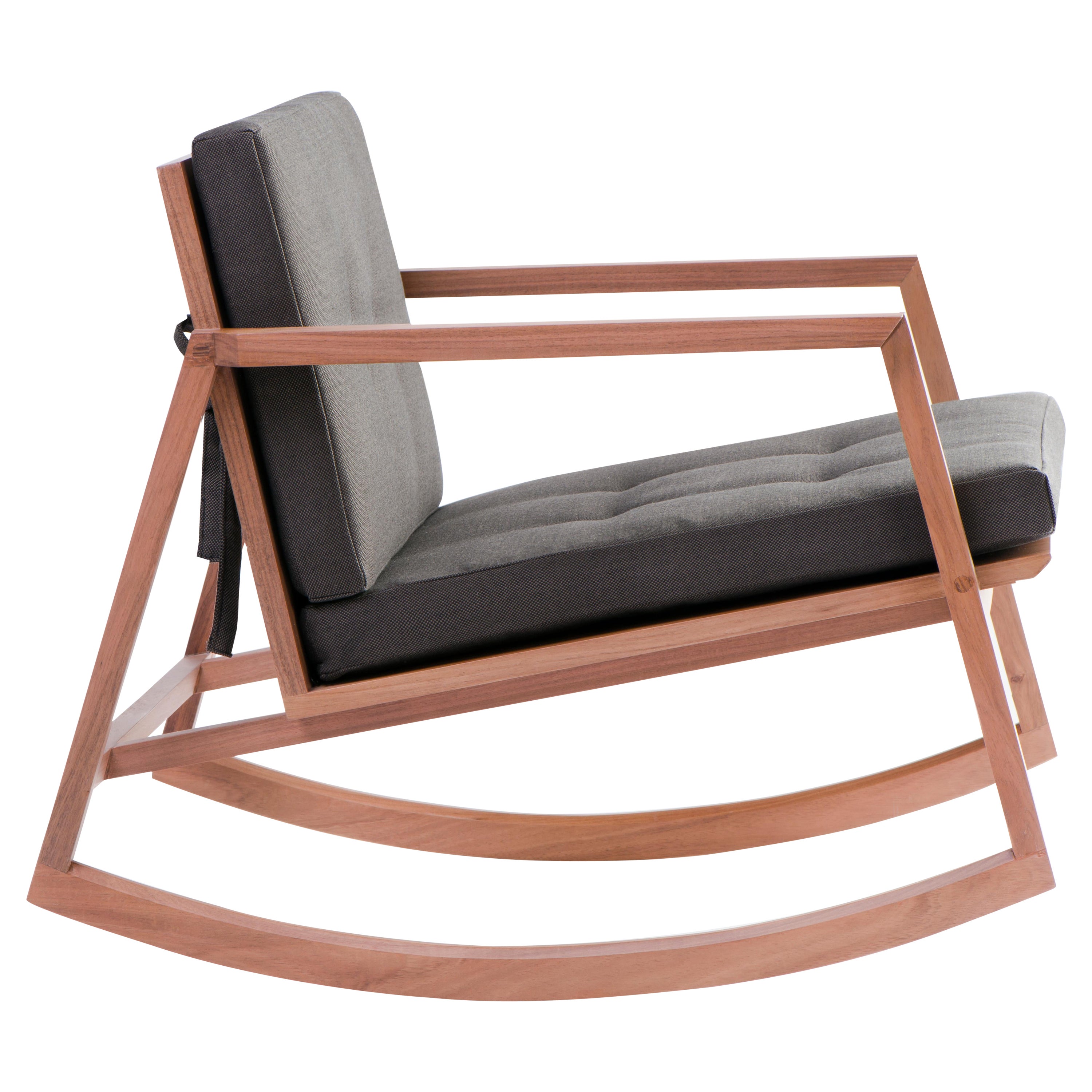 Mecedora Dedo, Mexican Contemporary Rocking Chair by Emiliano Molina for Cuchara For Sale