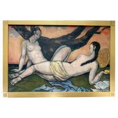 André MAIRE (1898 – 1984), « Vietnamese Women under Flamboyant Trees »