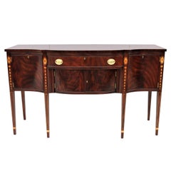 Used Traditional Kittinger Furniture Mahogany Sheraton Sideboard Cabinet