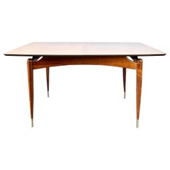 Vintage Midcentury Walnut Dining Table