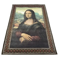 La Joconde Portrait of Mona Lisa / Tapisserie/Tissu