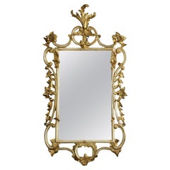 Early 19th Century English Georgian Gilt Rococo Mirror