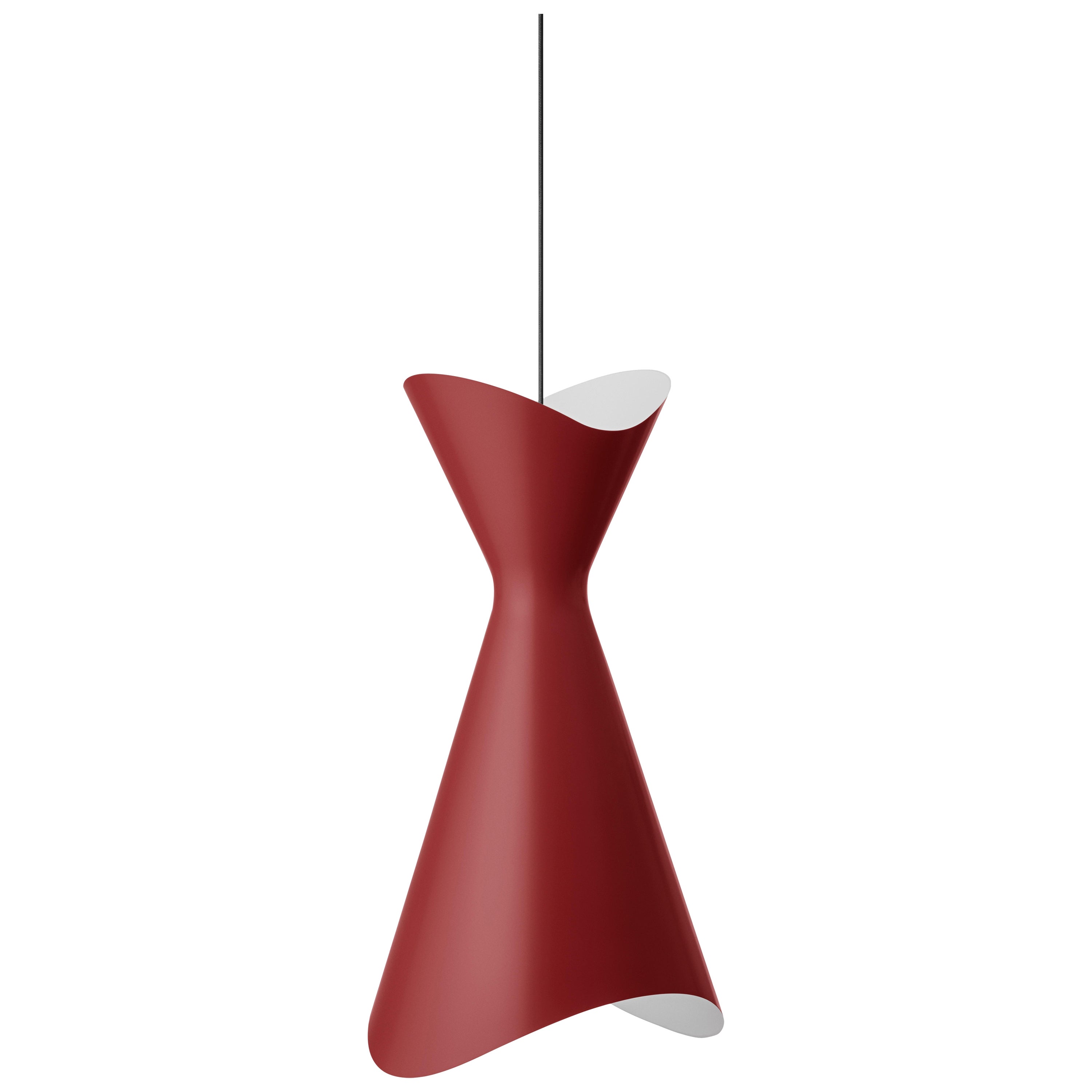 Contemporary Pendant Lamp 'Ninotchka 425' by Lyfa, Red For Sale