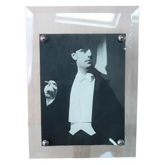 Used Art Deco Bevelled Glass Photograph Frame. English, C.1930