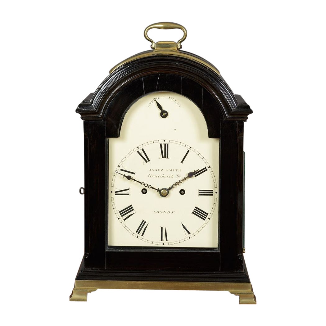 Antique III Mahogany Wall Clock by John Leroux of Charing Cross