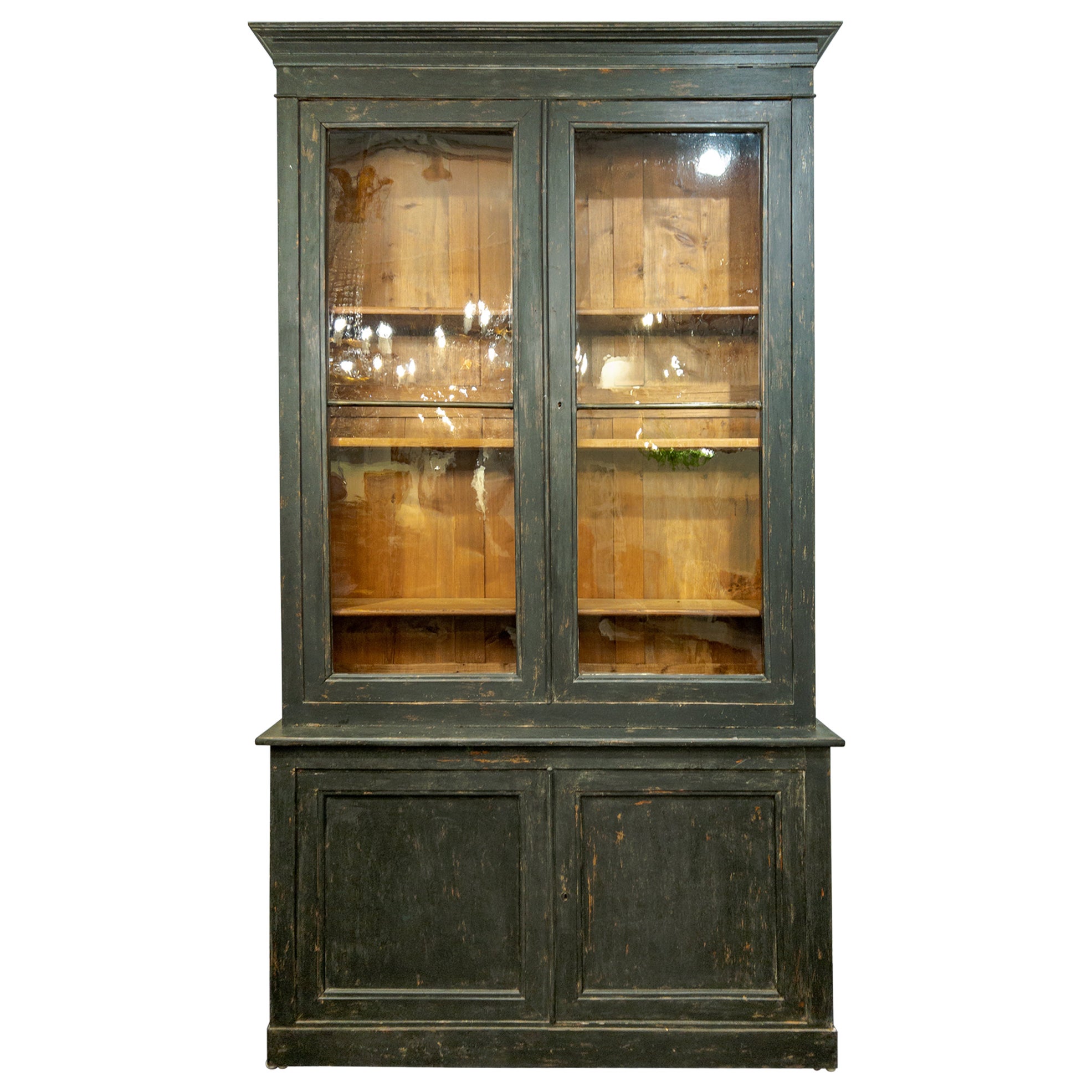 19th Century Italian Bibliotheque For Sale