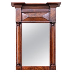 A Fine Highly Figured Federal Style Pier Mirror