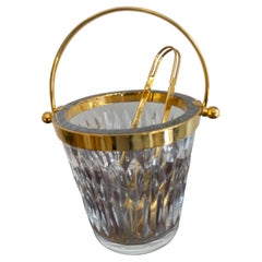 Baccarat Ice Bucket with Tong