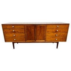 Retro Mid-Century Modern Drexel Declaration Walnut Dresser