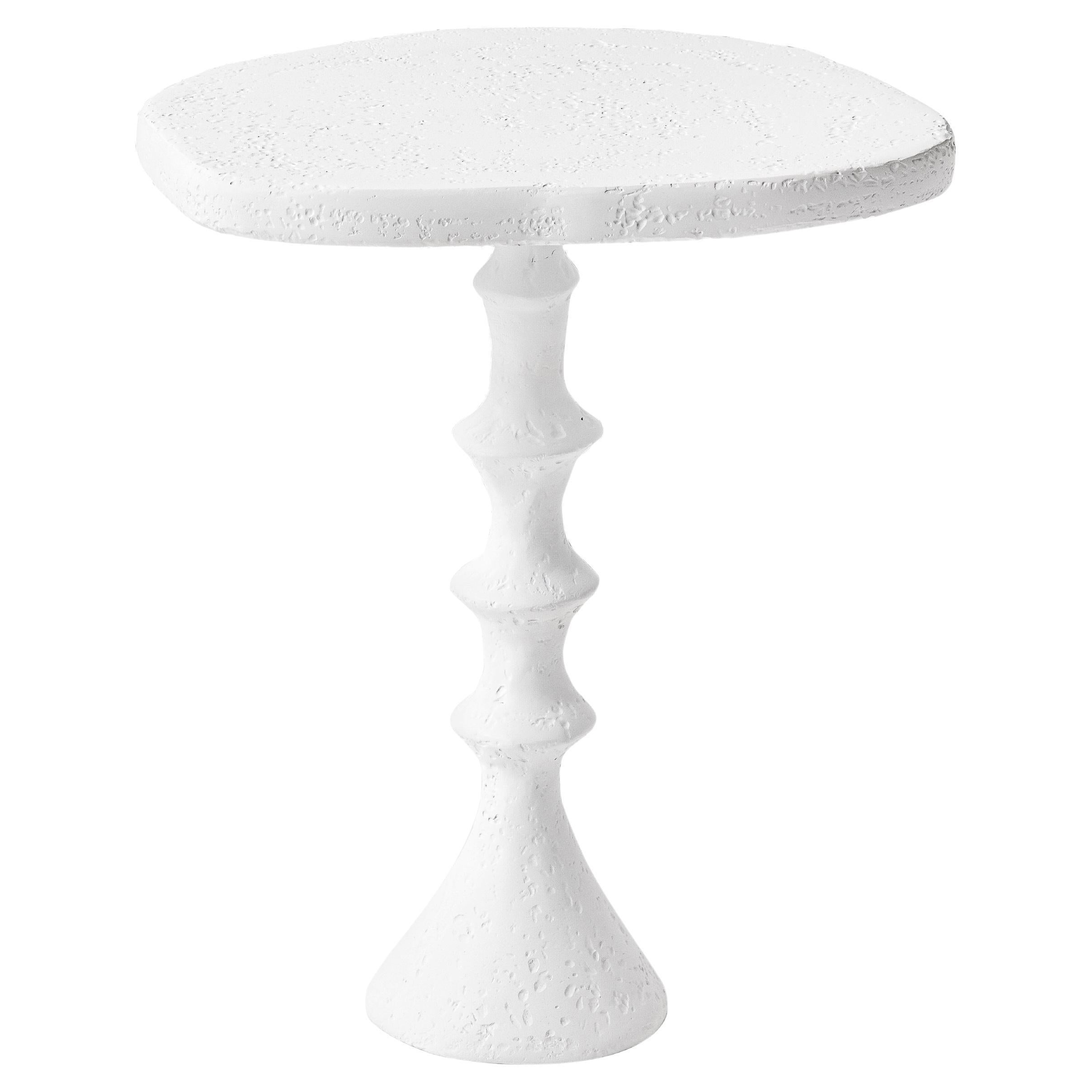 Table d'appoint en plâtre St. Paul ( Petit Modèle )