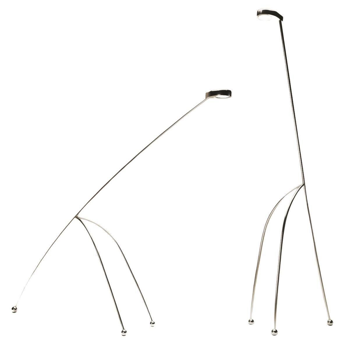 Set of 2 the Grassing Giraffe Lamp by Kilzi For Sale